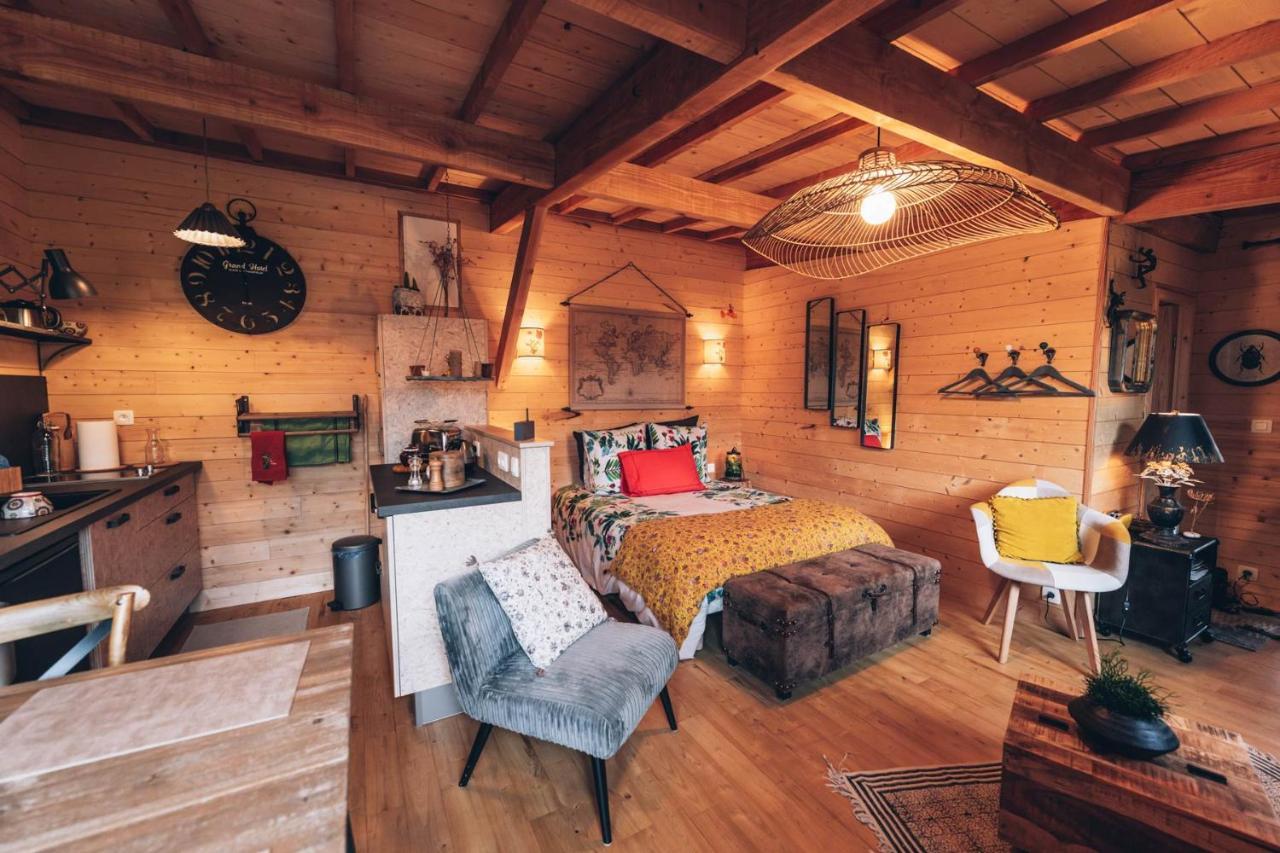 La Cabane Du Bon Chemin ,Spa Laval  Ngoại thất bức ảnh