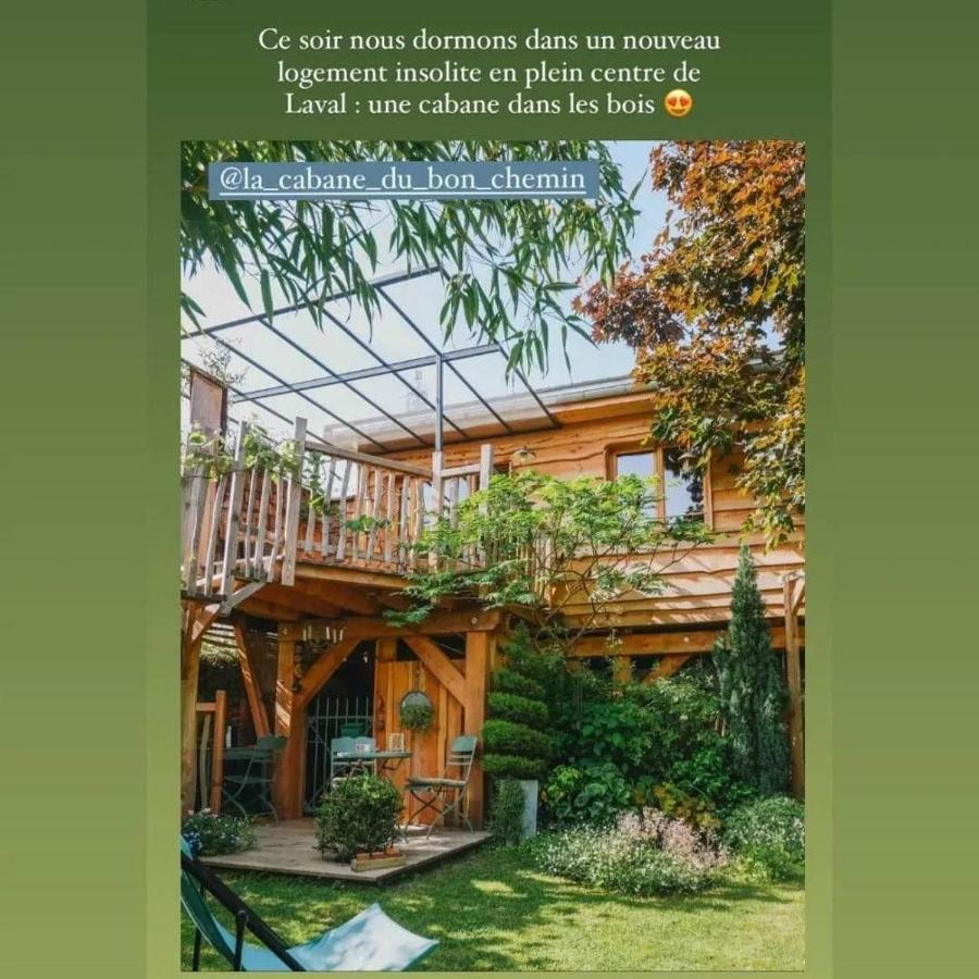 La Cabane Du Bon Chemin ,Spa Laval  Ngoại thất bức ảnh